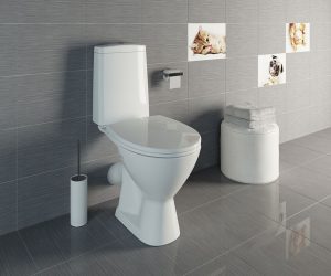 Установка унитаза
